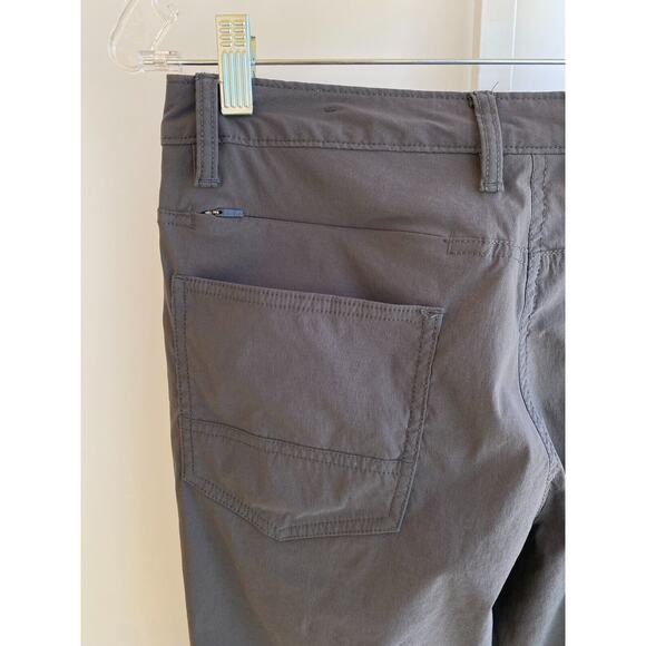 THE NORTH FACE Men 30X30 30 Short Twill Asphalt Gray Nylon Sprag 5 Pocket Pants - Picture 7 of 8